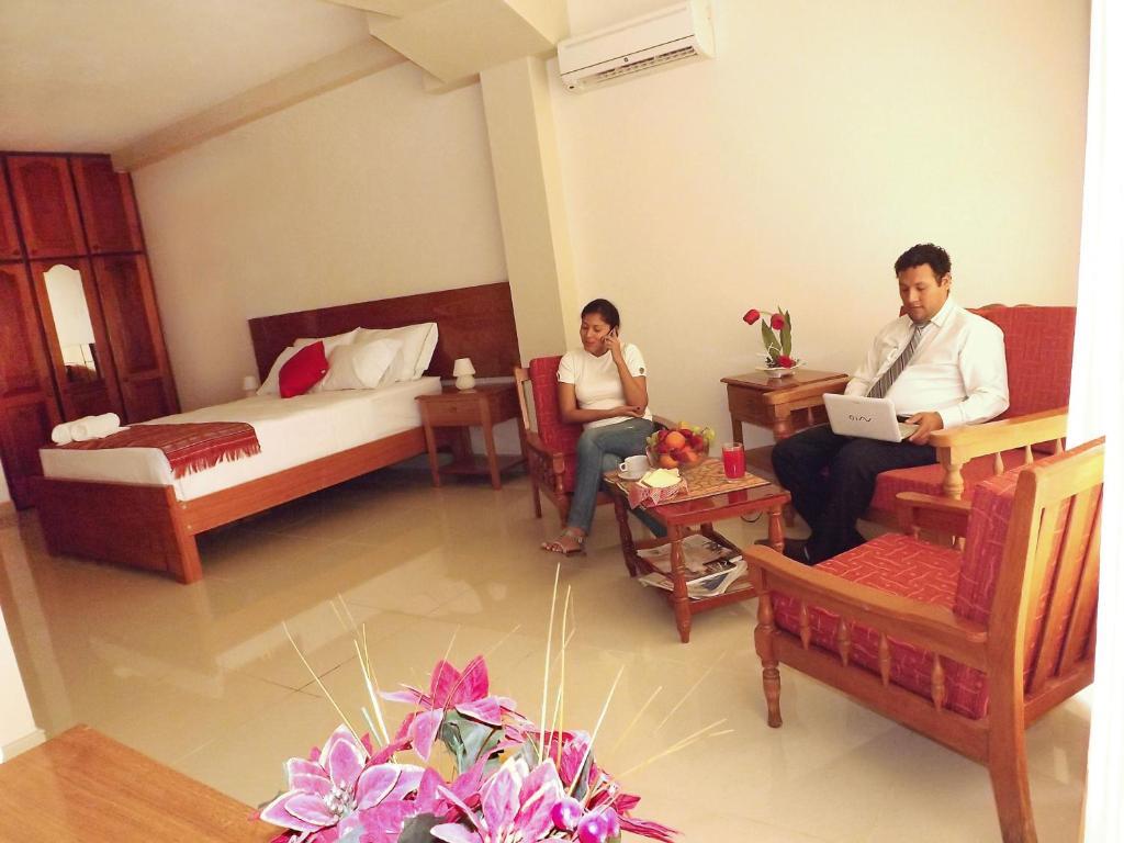 Del Castillo Plaza Hotel Pucallpa Bilik gambar