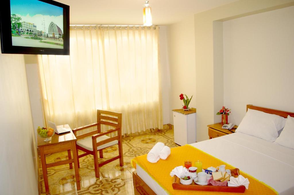 Del Castillo Plaza Hotel Pucallpa Bilik gambar